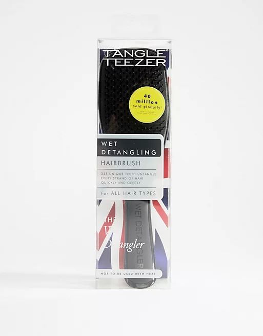 Tangle Teezer Wet Detangler Hairbrush in Black | ASOS (Global)