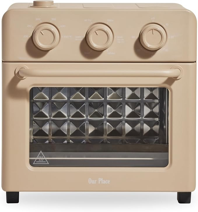 Our Place Wonder Oven | 6-in-1 Stainless Steel Air Fryer Toaster Oven Combo with Basket, Rack, Pa... | Amazon (US)
