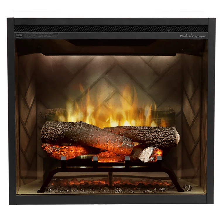 25.25'' W Electric Fireplace Insert | Wayfair North America