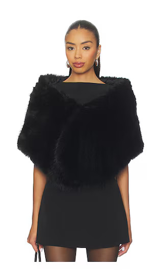 Lucyna Wrap in Black | Revolve Clothing (Global)