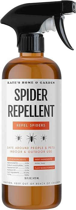 Kate's Home & Garden Spider Repellent Indoor. Peppermint Oil Spray for Bugs & Spider Spray for In... | Amazon (US)