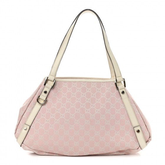 GUCCI Monogram Medium Abbey Shoulder Bag Pink | Fashionphile