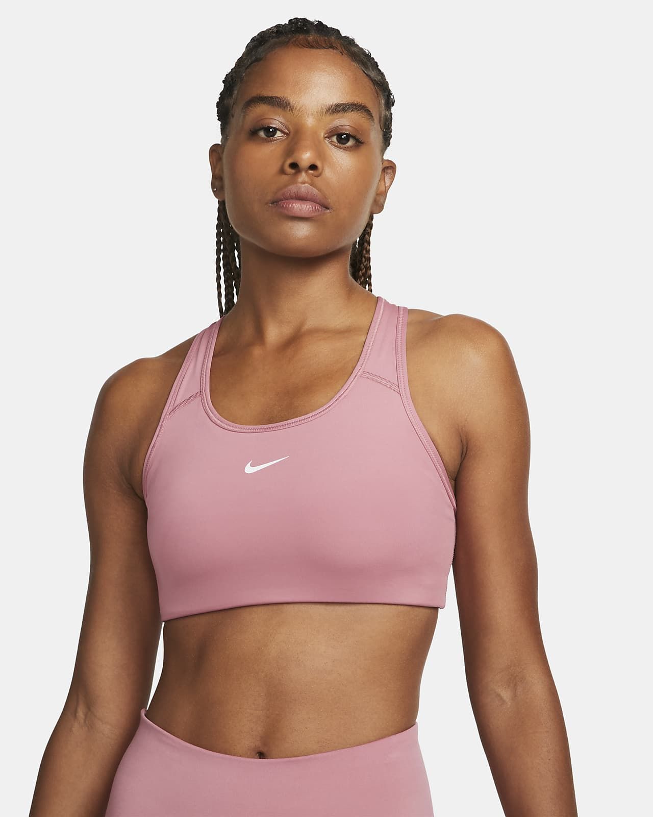 Women's Medium-Support 1-Piece Pad Sports Bra | Nike (CH)