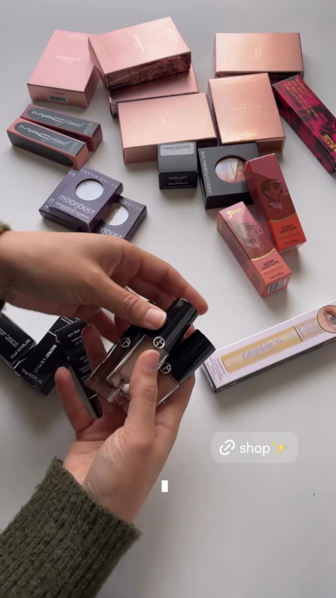 Armani Beauty is 30% off right now site wide. Here’s all the cosmetics and fragrances I added to my cart. Shop my PRO MUA kit!

These liquid eyeshadows are some of the most gorgeous on the market with beautiful color pay off and are great for beginners and pros alike. They also make for a speedier getting ready experience. 

Black Friday cyber Monday makeup gift guide ideas for Thanksgiving and the holiday season. Also perfect for wedding guests who want a chic, refined makeup look.

#LTKBeauty #LTKCyberWeek #LTKGiftGuide
