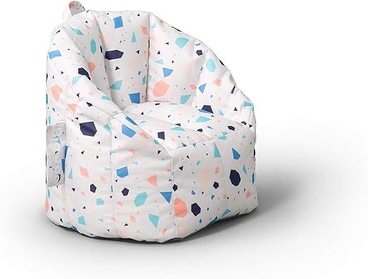 Big Joe Milano Kid's Bean Bag Chair, Dolce Terazzo Lenox, Durable Woven Polyester, 2 feet Small  ... | Amazon (US)