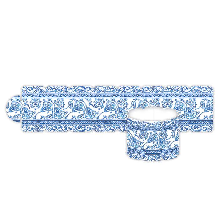 Blue Chinoiserie Napkin Ring | Rosanne Beck Collections
