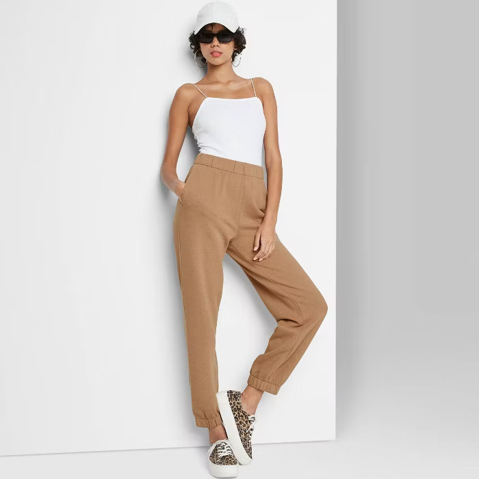 High-Rise Vintage Jogger Sweatpants - Wild Fable™ | Target