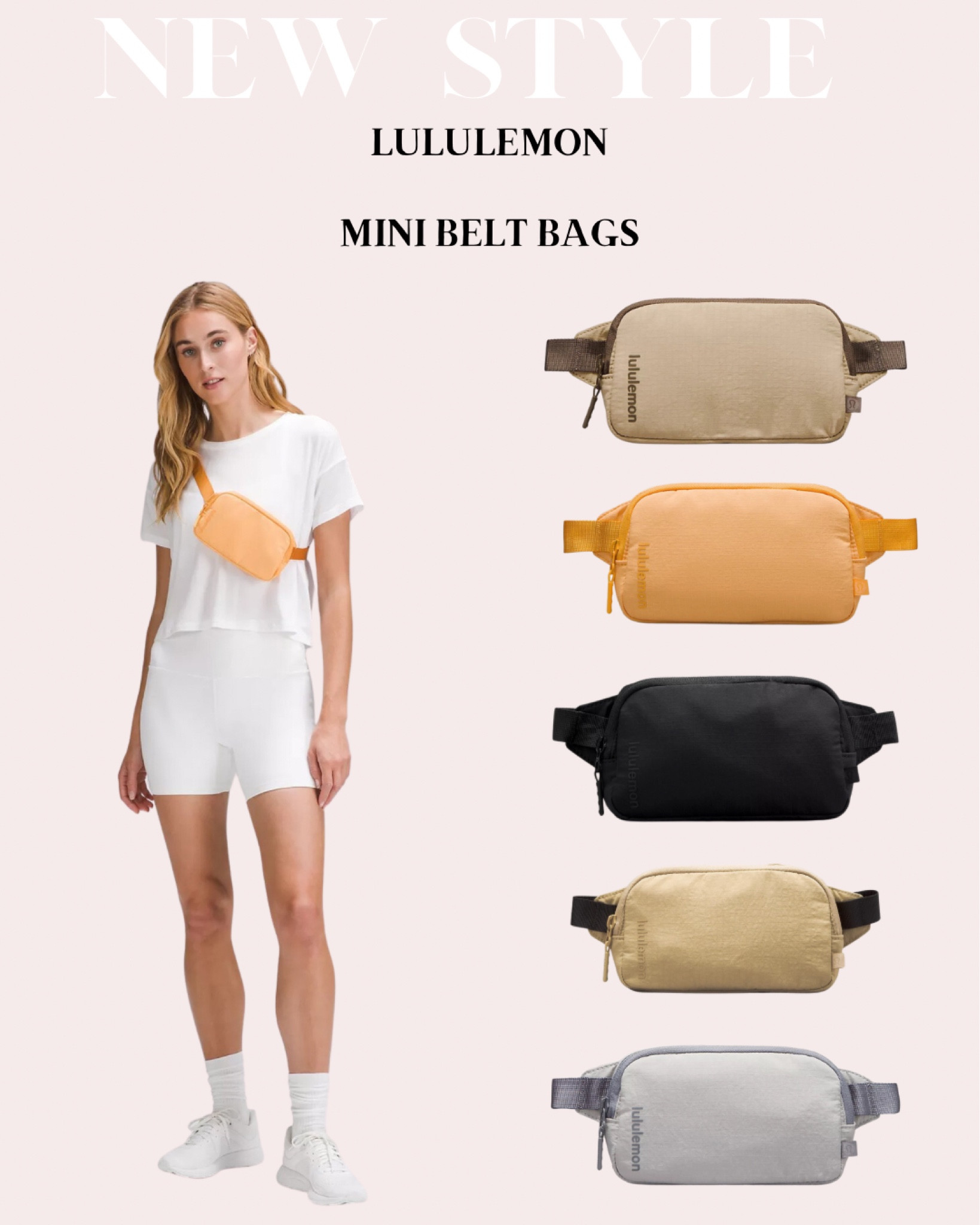 lululemon belt bag vs mini christinatarabishy on LTK