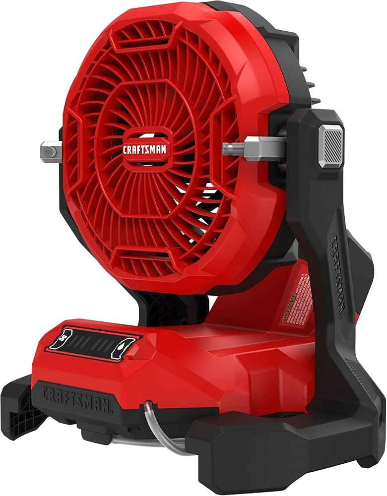 CRAFTSMAN V20 Cordless Personal Fan, Misting Fan, Settings for Mist and Airflow, Compact, Bare To... | Amazon (US)