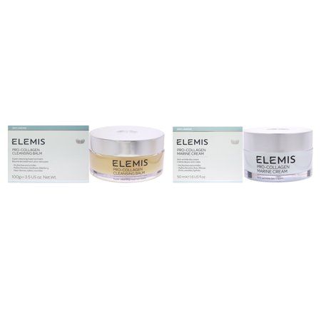 Elemis Pro-Collagen Marine Cream and Cleansing Balm 2 Pc Kit - 1.7oz Cream 3.5oz Cleanser | Walmart (US)