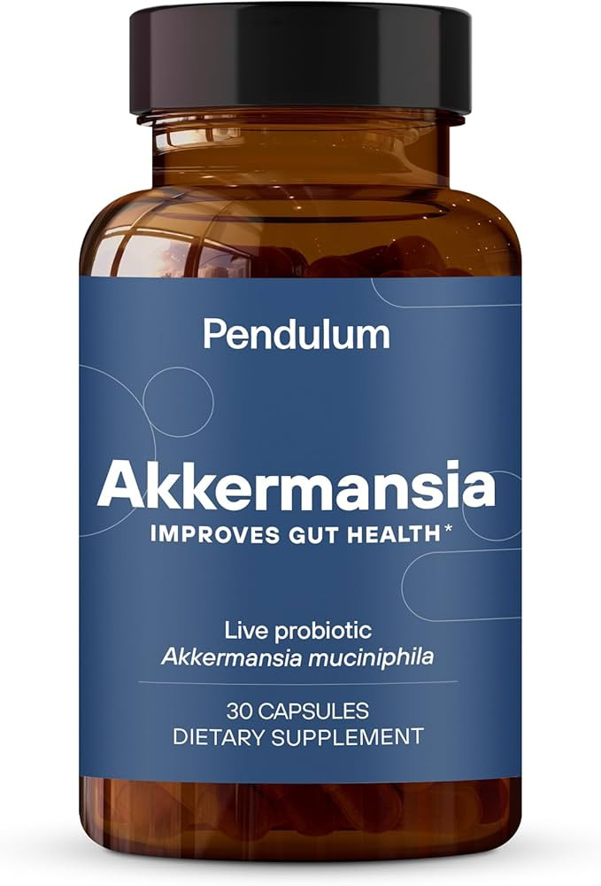 Pendulum Akkermansia Probiotic with Prebiotic Fiber - Increases GLP-1 Production, Delayed Release... | Amazon (US)