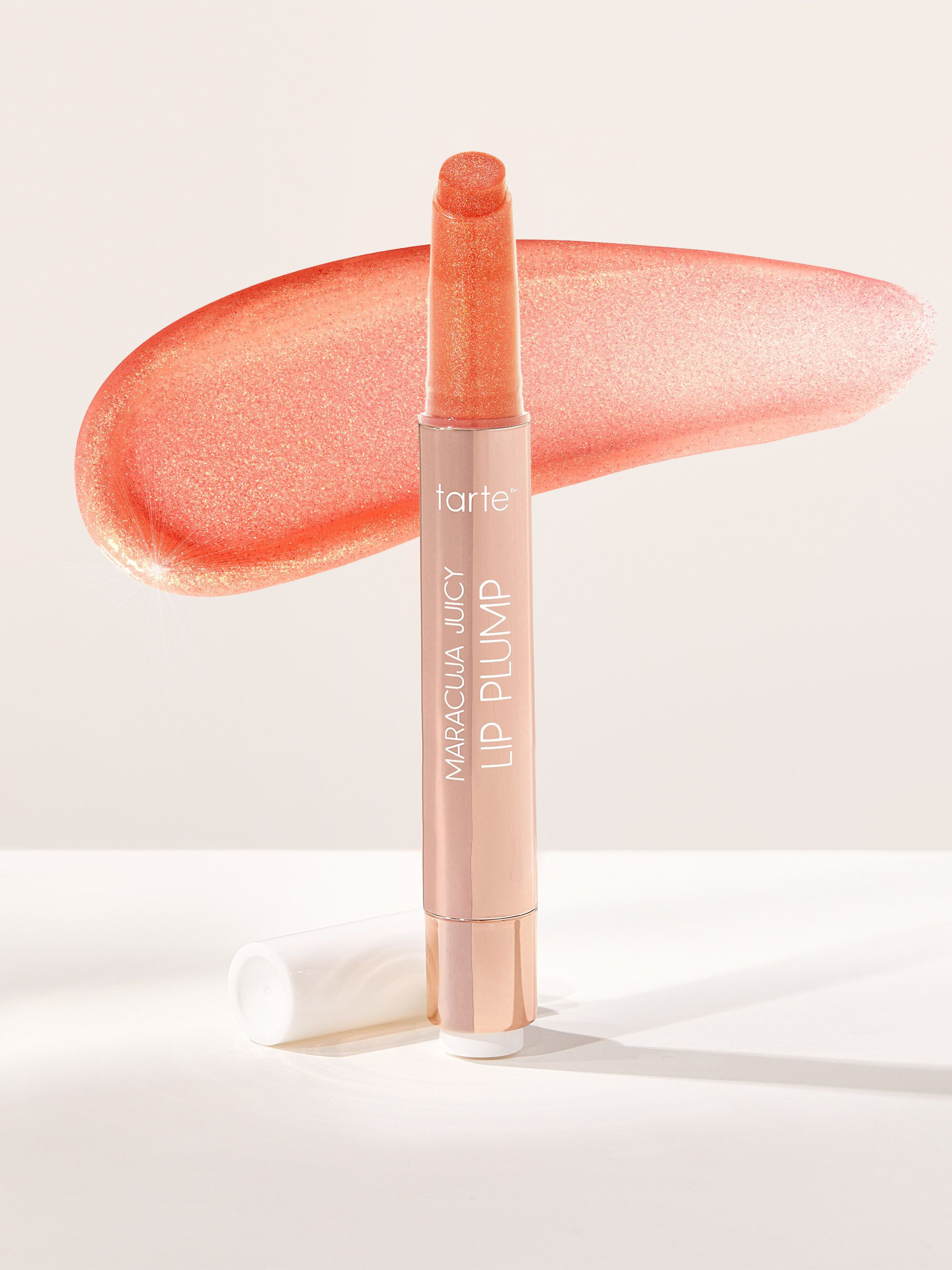 maracuja juicy shimmer glass lip plump | tarte cosmetics (Global)