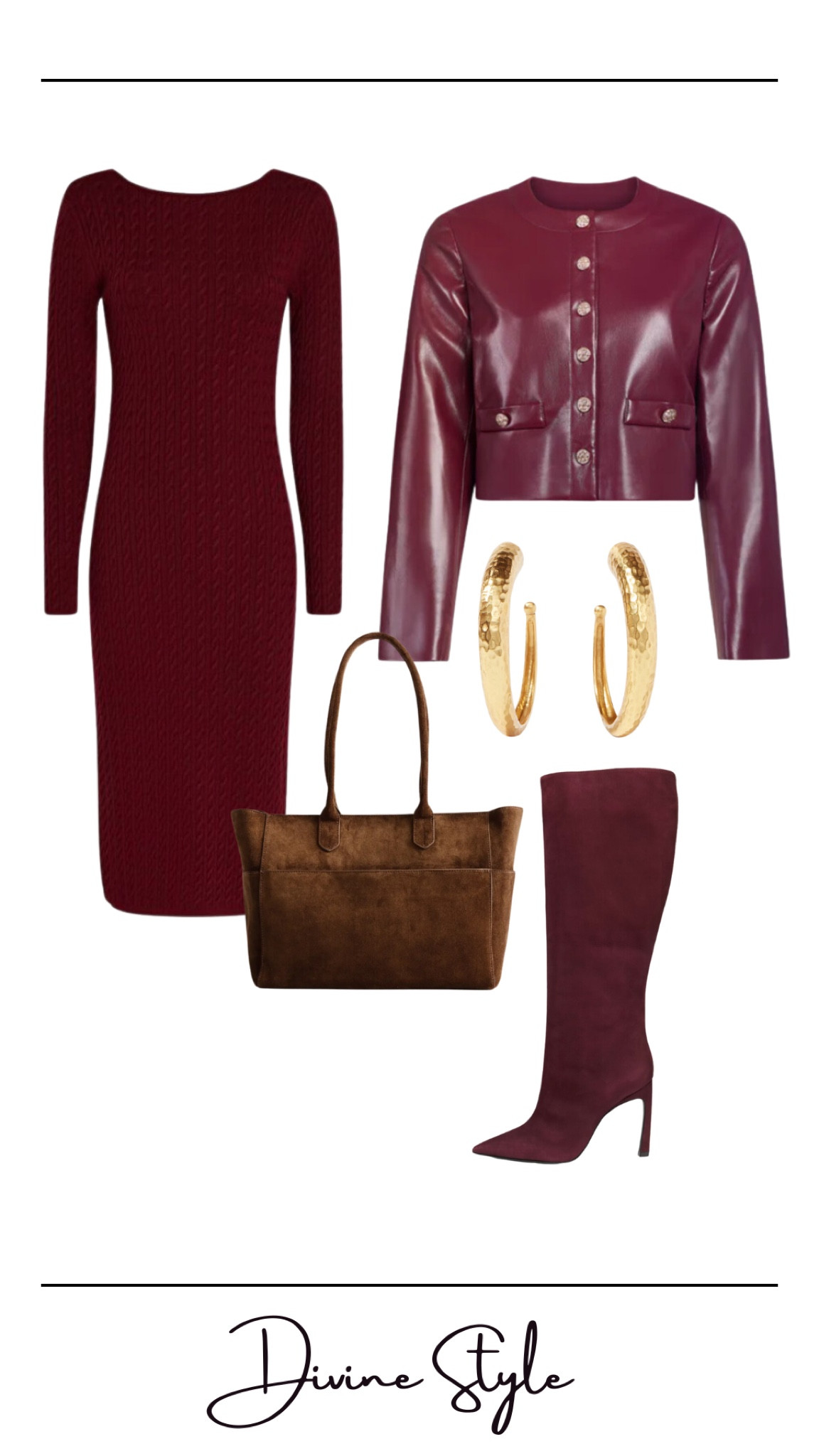 Winter Layering in this monochromatic outfit. Easy to switch out jackets to cardigans or long wool coats.

#LTKStyleTip #LTKShoeCrush #LTKItBag