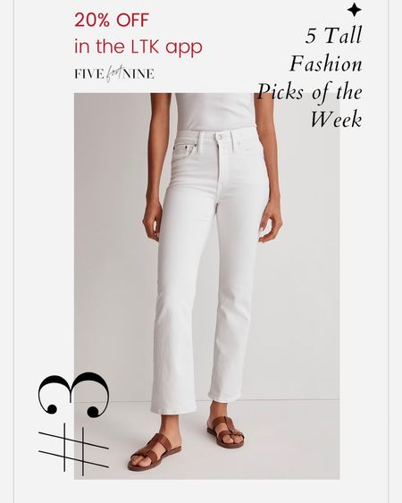 White cropped kick flare jeans from madewell 

#LTKSale
