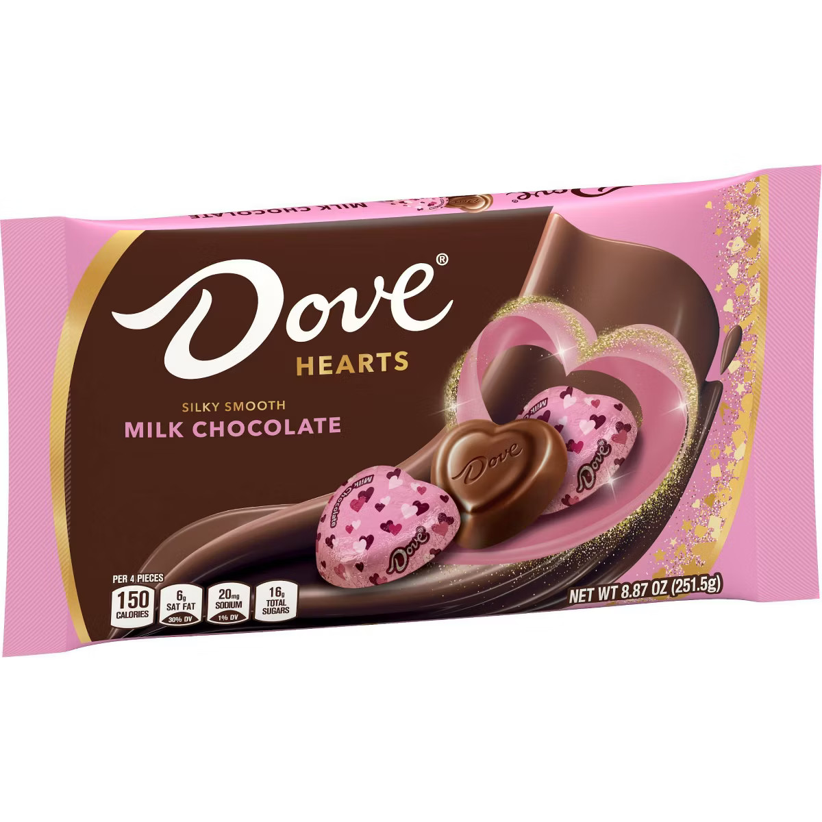 Dove Valentine's Milk Chocolate Hearts - 8.87oz | Target