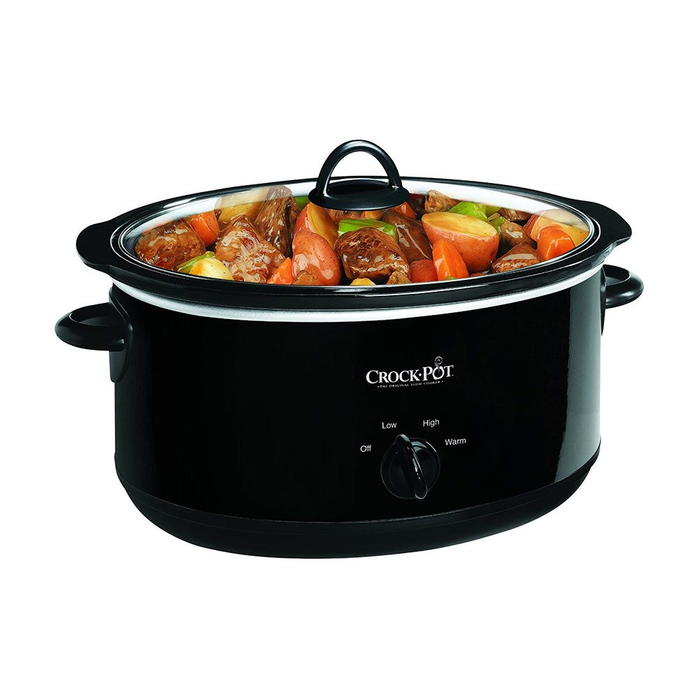 Crockpot Manual 8-Quart Slow Cooker Black | Amazon (US)