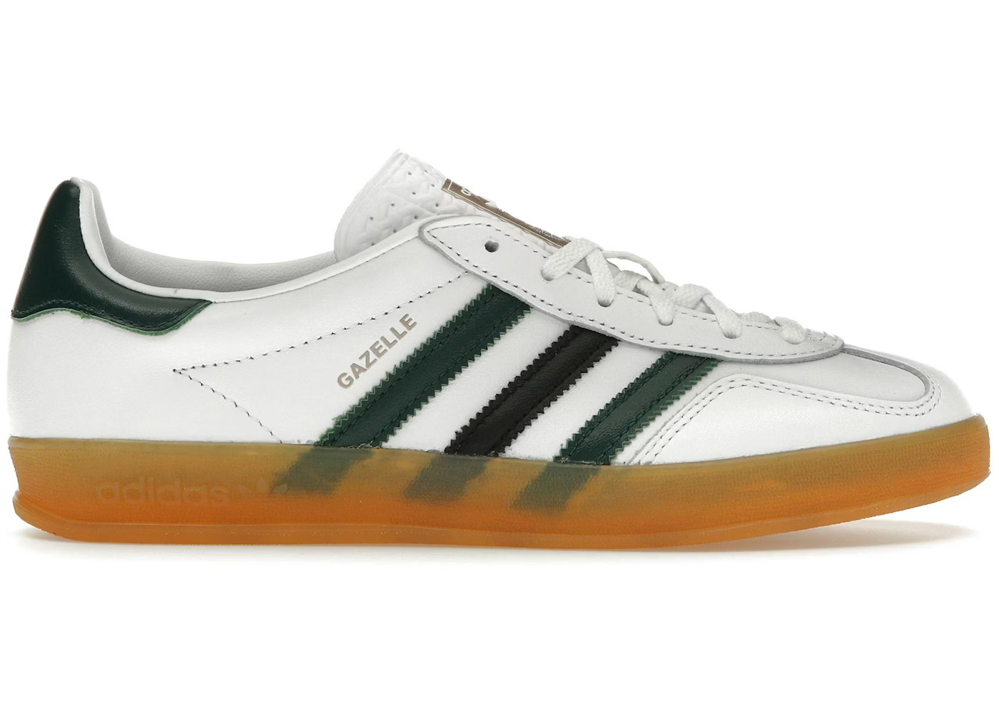 adidas Gazelle IndoorWhite Collegiate Green (Women's) | StockX