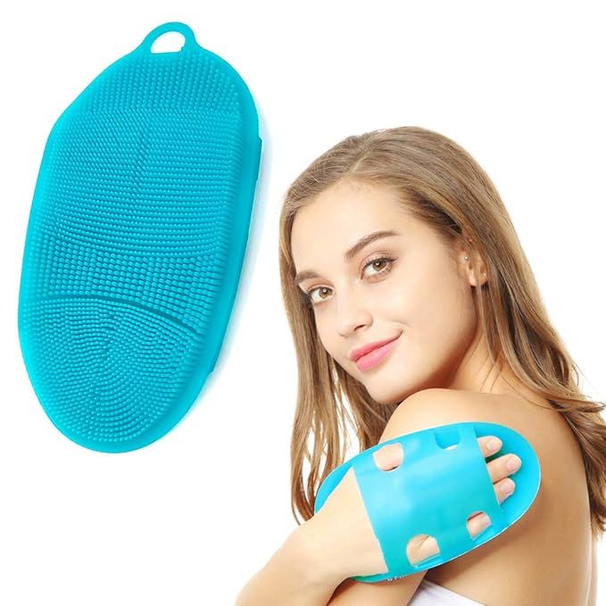 INNERNEED Soft Silicone Body Scrubber Exfoliating Glove Shower Cleansing Brush, SPA Massage Skin ... | Amazon (US)