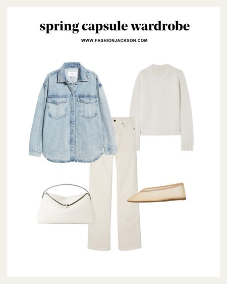 2024 Spring Capsule Wardrobe #springfashion #capsulewardrobe #springoutfit #springcapsule #denimshacket #springsweater #weekendoutfit #fashionjackson

#LTKSeasonal #LTKstyletip #LTKfindsunder100