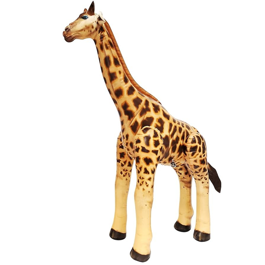 Jet Creations Giraffe Inflatable 36" Hx24 L, Ages 3+ Animal Toy – Party Decoration, Pool Play, ... | Amazon (US)