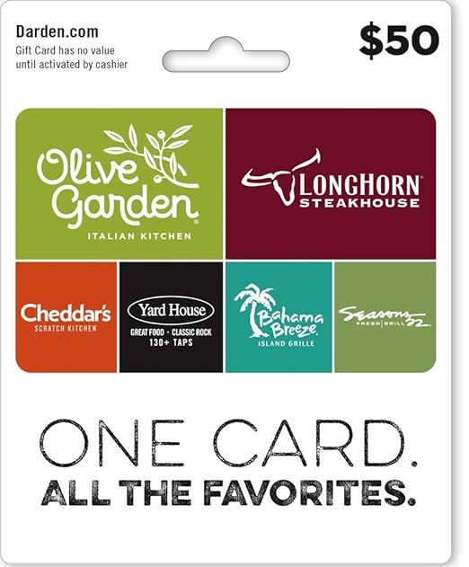 Darden Restaurants Gift Card | Amazon (US)