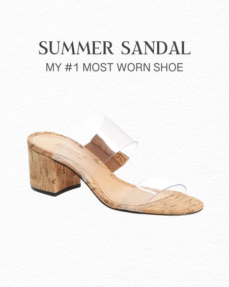 These Schutz Victorie sandals are amazing and probably my #1 most worn shoe in my closet - especially during summer! I take my usual size, and they’re pretty comfy! I’ve work through Europe and no blisters (but I’ve had mine for a while so I would make sure they’re broken in before you take them on a trip)

#LTKShoeCrush #LTKOver40 #LTKStyleTip