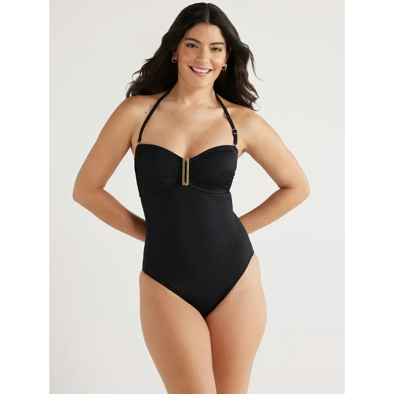 Sofia by Sofia Vergara Women's and Plus Margie One Piece Swimsuit, Sizes XS-2X - Walmart.com | Walmart (US)