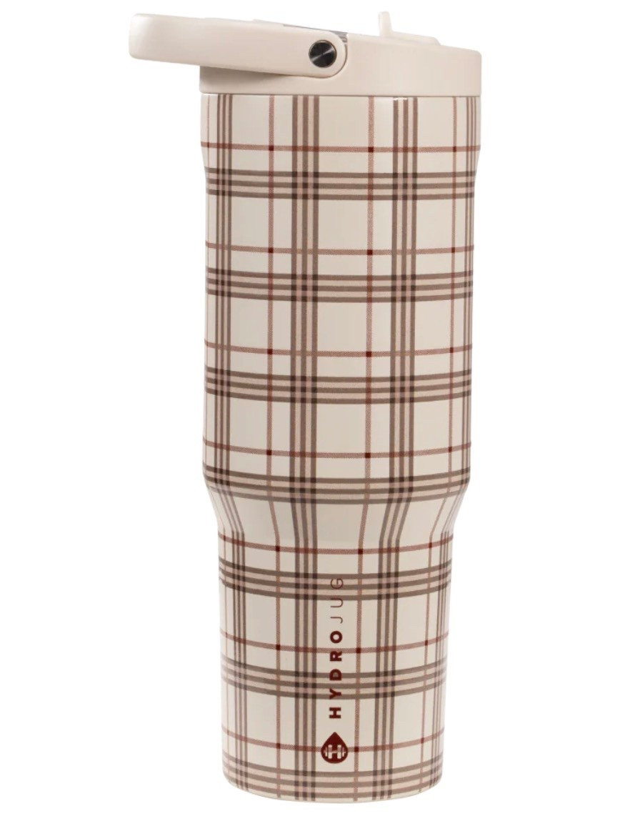 Plaid hydrojug perfect for fall 🍂🍁

Workout gear. Water bottle. Water jug. Fall finds. Fall gift guide. Gift for her. Teacher present. 

#LTKFindsUnder50 #LTKActive #LTKSeasonal