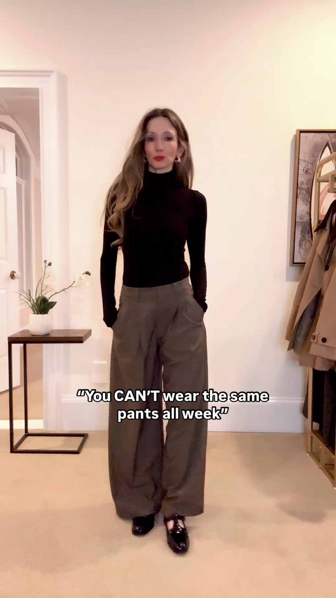 Comfy casual work outfits 
Wearing xs/p trousers

Vintage Leather- xs

12% off with code HIZIBA

#LTKStyleTip #LTKWorkwear #LTKWatchNow