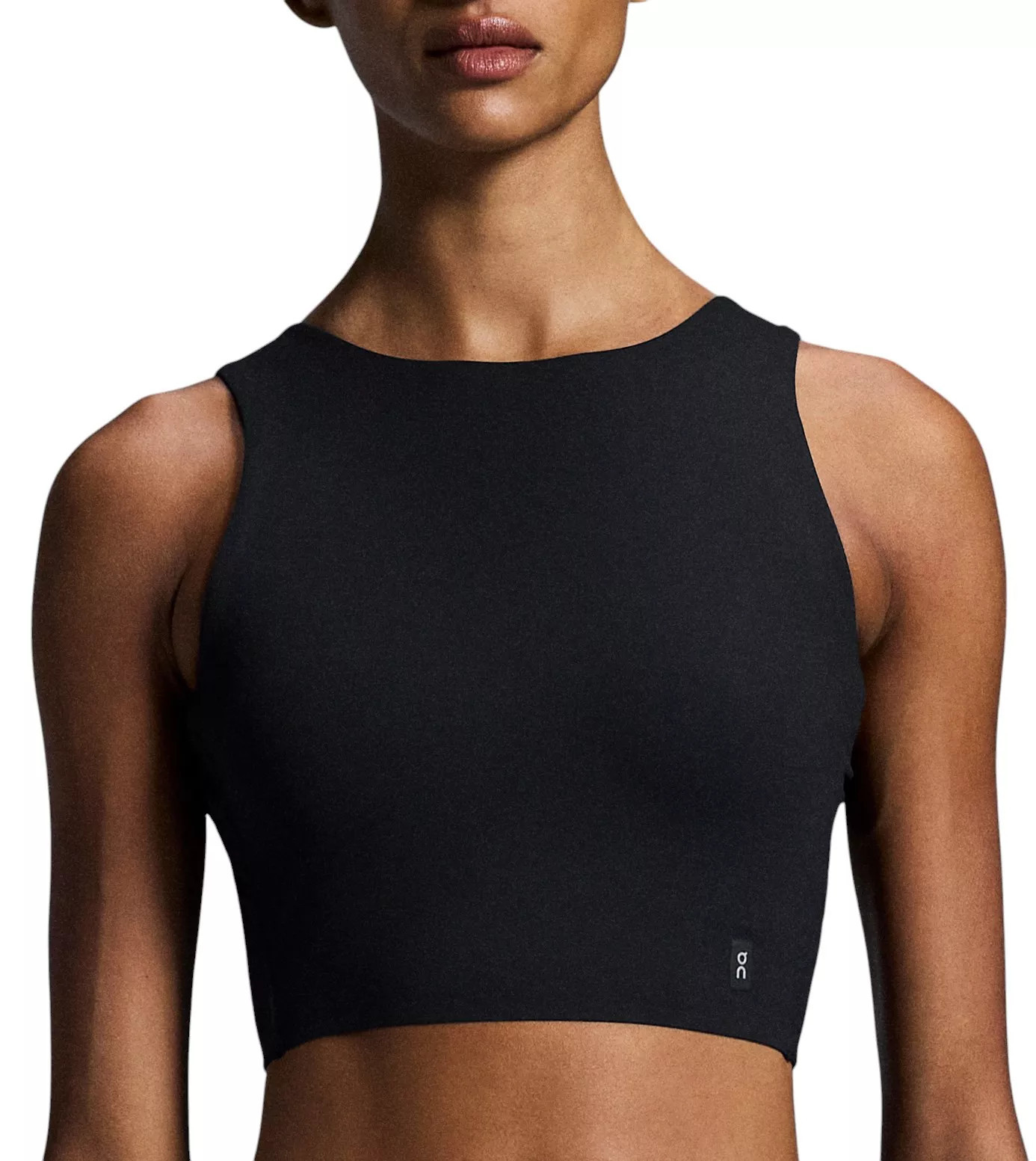 On Women's 2-in-1 Crop Shirt, Small, Black | Public Lands