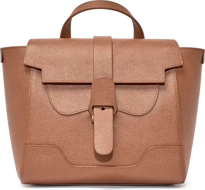 Midi Maestra Pebbled Leather 4-Way Convertible Handbag | Nordstrom