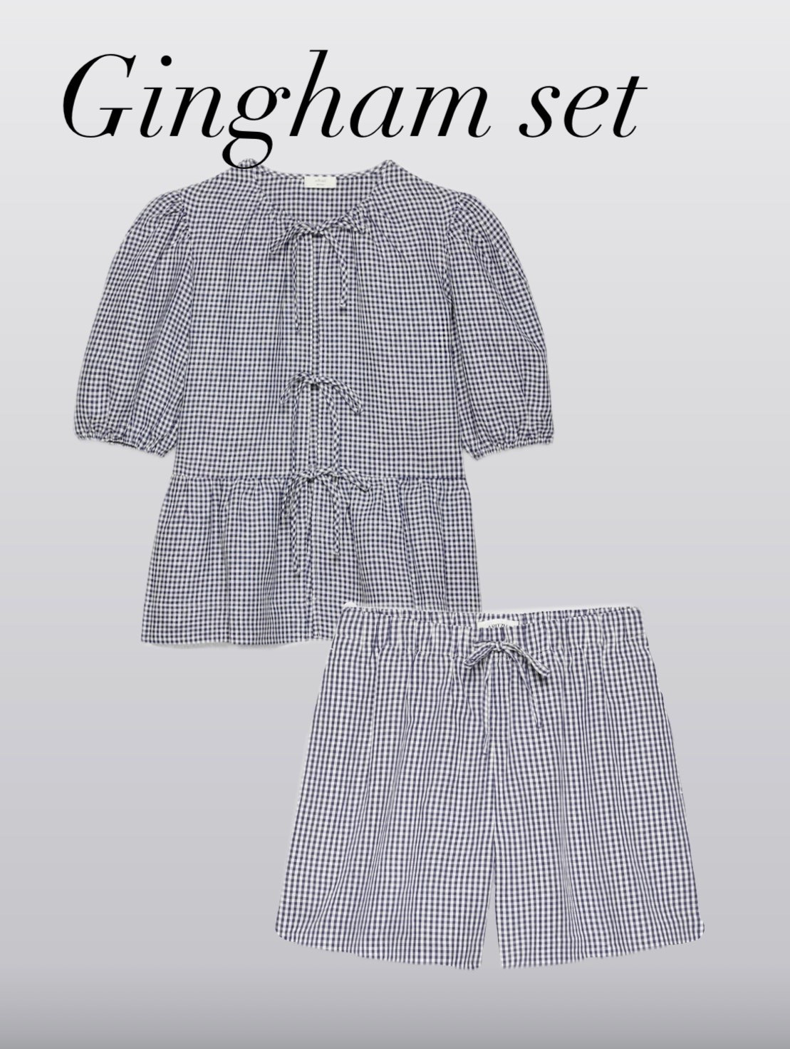 I also linked the shorter length for shorts!