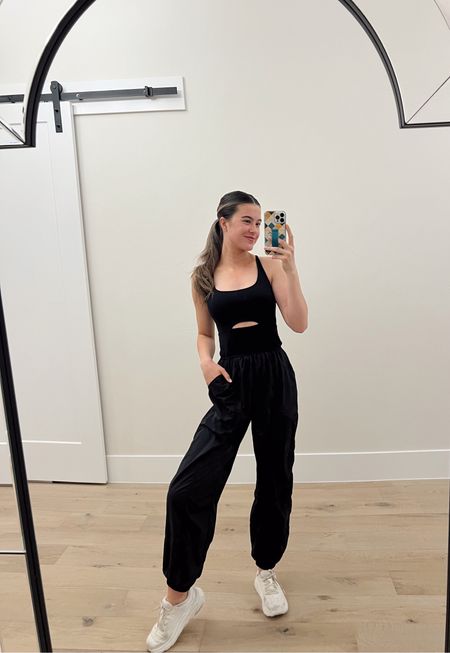 This jumpsuit is sooo comfy! The pants are so flowy and light weight! I also linked the shorts version! I want to get it for summer!

#LTKfitness