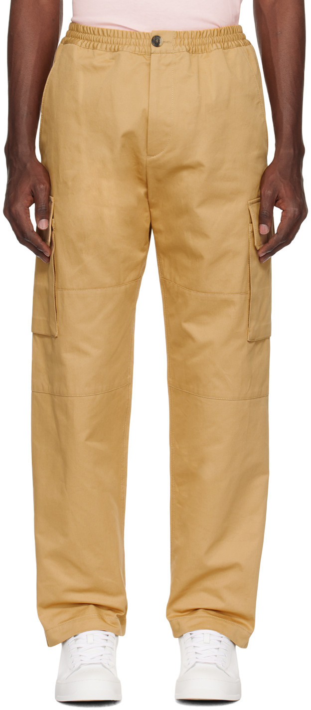 Marni Beige Drawstring Cargo Pants | SSENSE