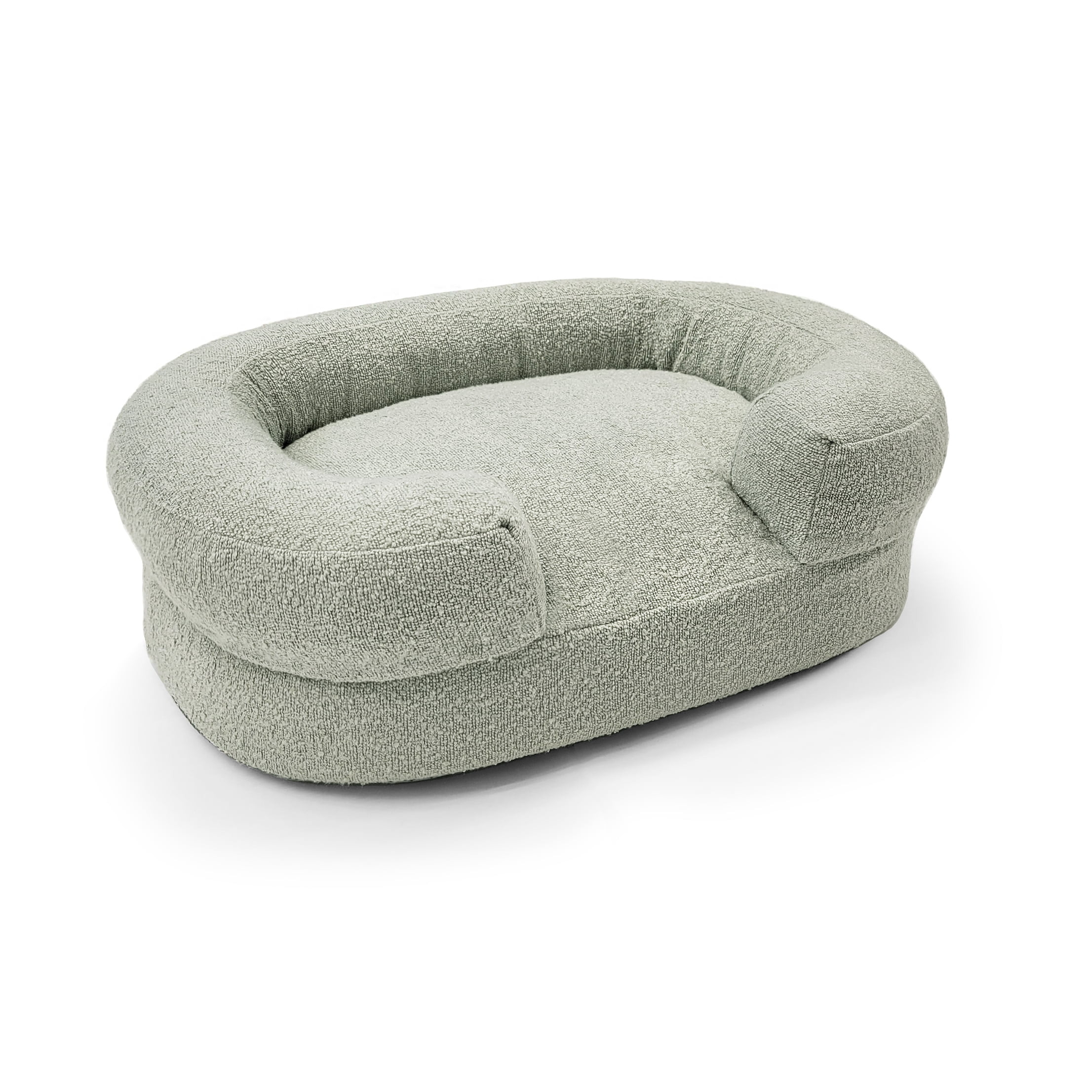 Beautiful Bolster Small Pet Bed, 21 x 27 x 7in, Sage by Drew Barrymore | Walmart (US)