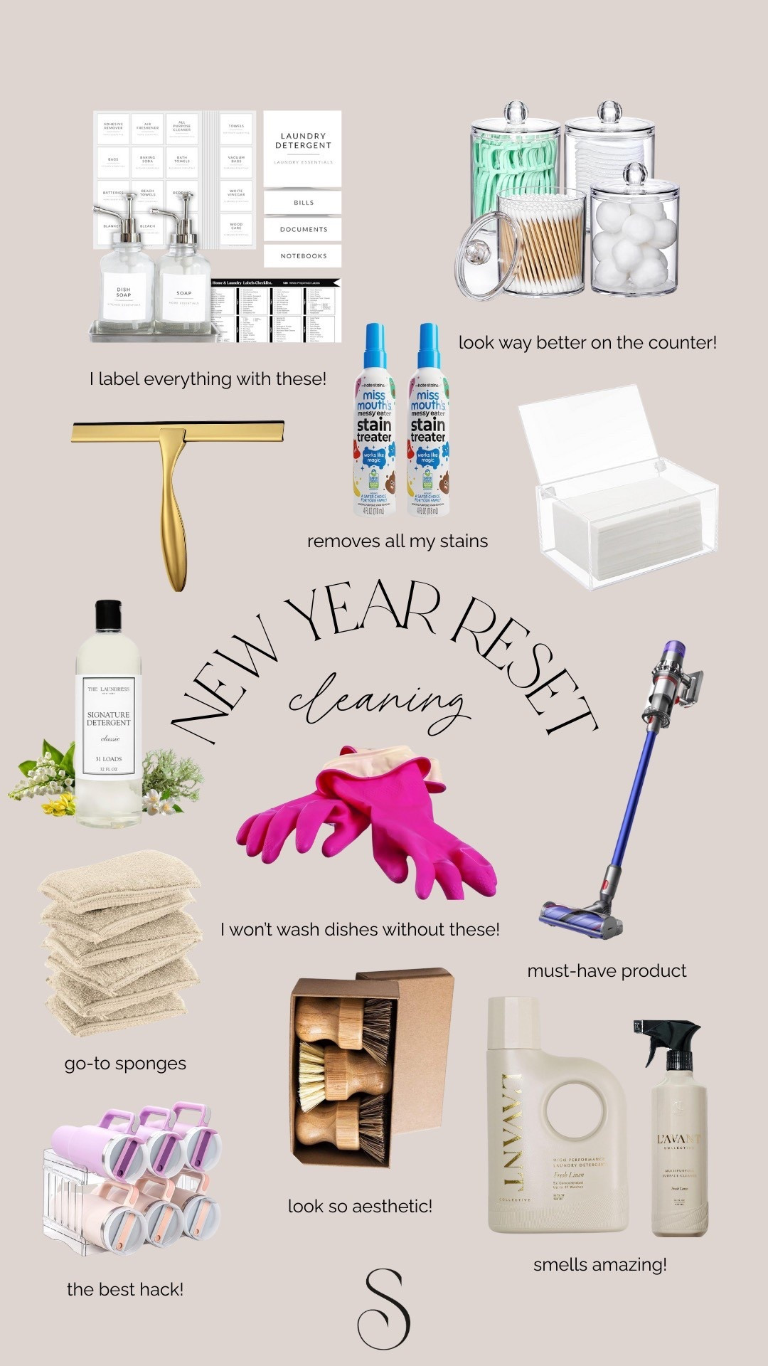 New Year cleaning reset! These are some of my favorite products 🧼

#LTKSeasonal #LTKHome #LTKGiftGuide