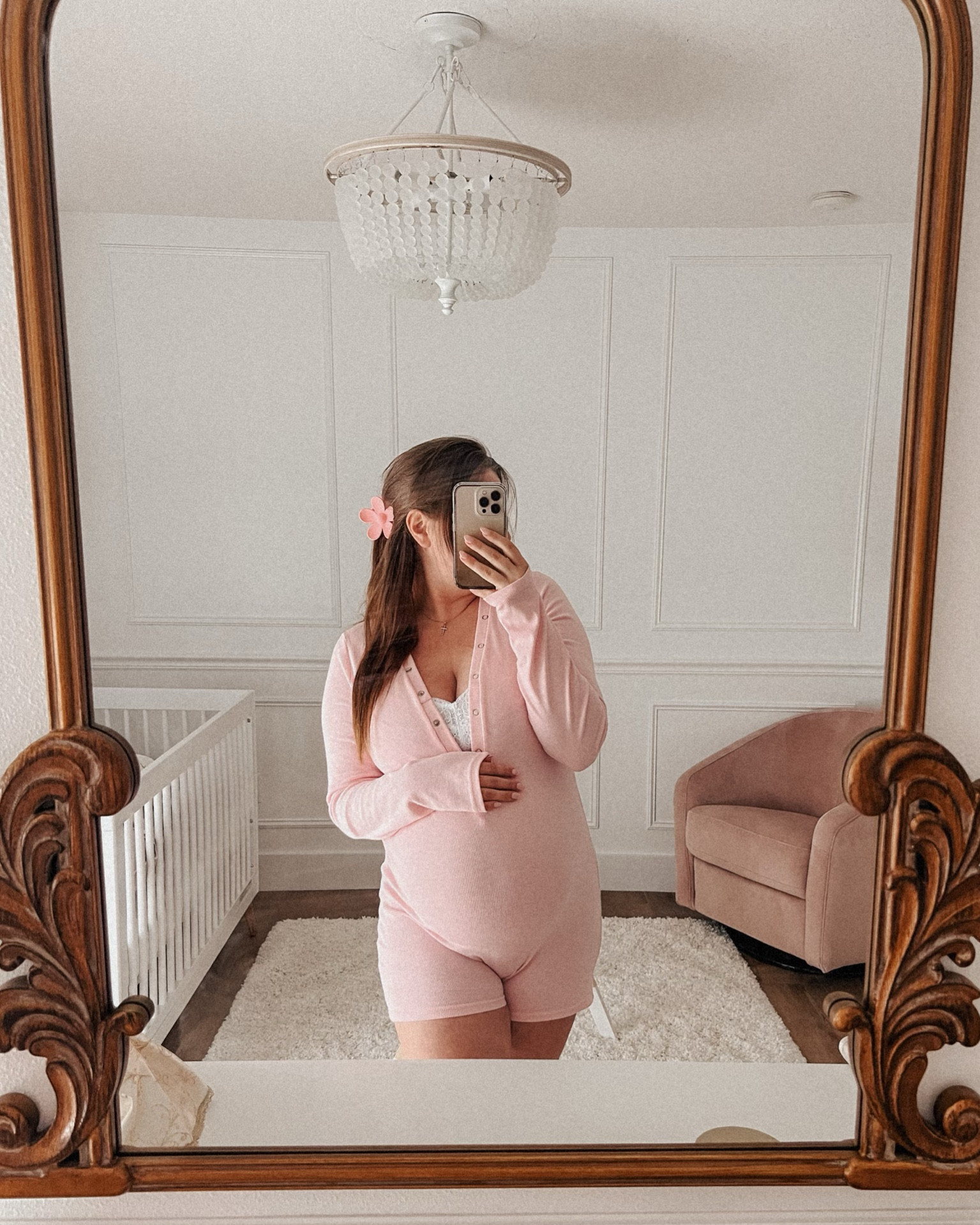 Comfy around the house maternity outfit. 

#LTKbaby #LTKunder50 #LTKbump