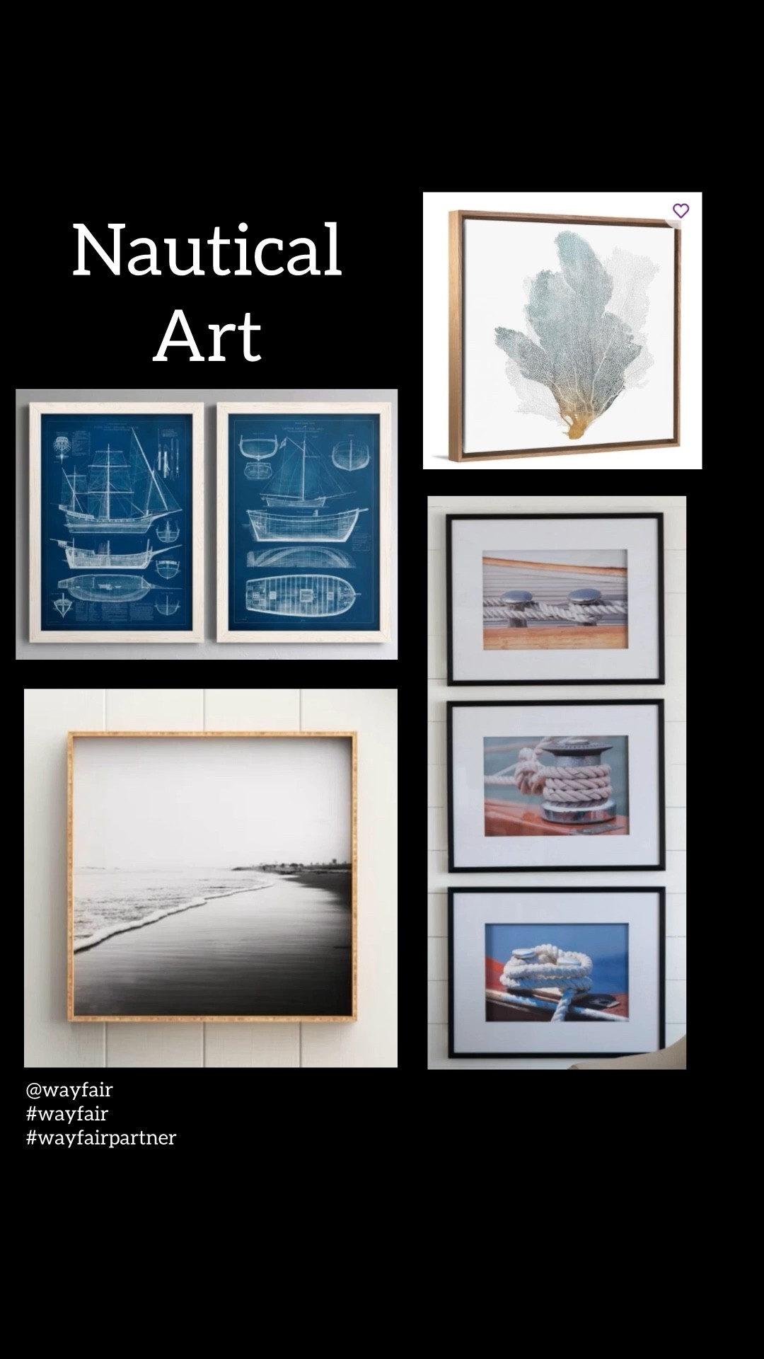 Here are some cool Nautical Art options for my client’s coastal home! All from Wayfair. @wayfair #wayfair #wayfairpartner

#LTKHome