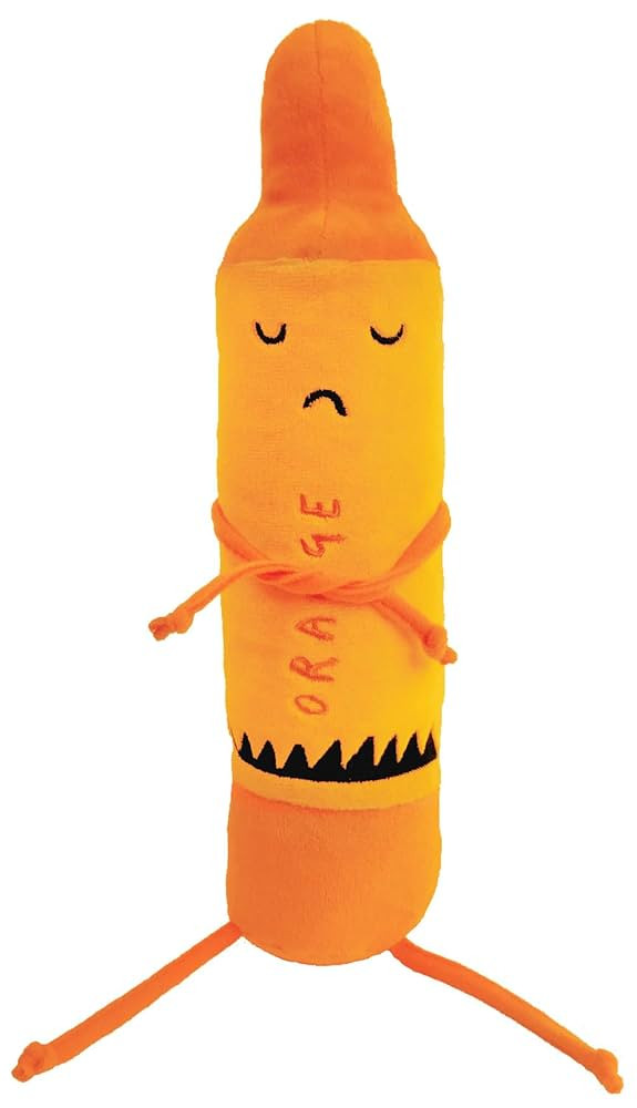 MerryMakers The Day the Crayons Quit Orange Soft Plush Crayon Toy, 12-Inch, from Drew Daywalt and... | Amazon (US)