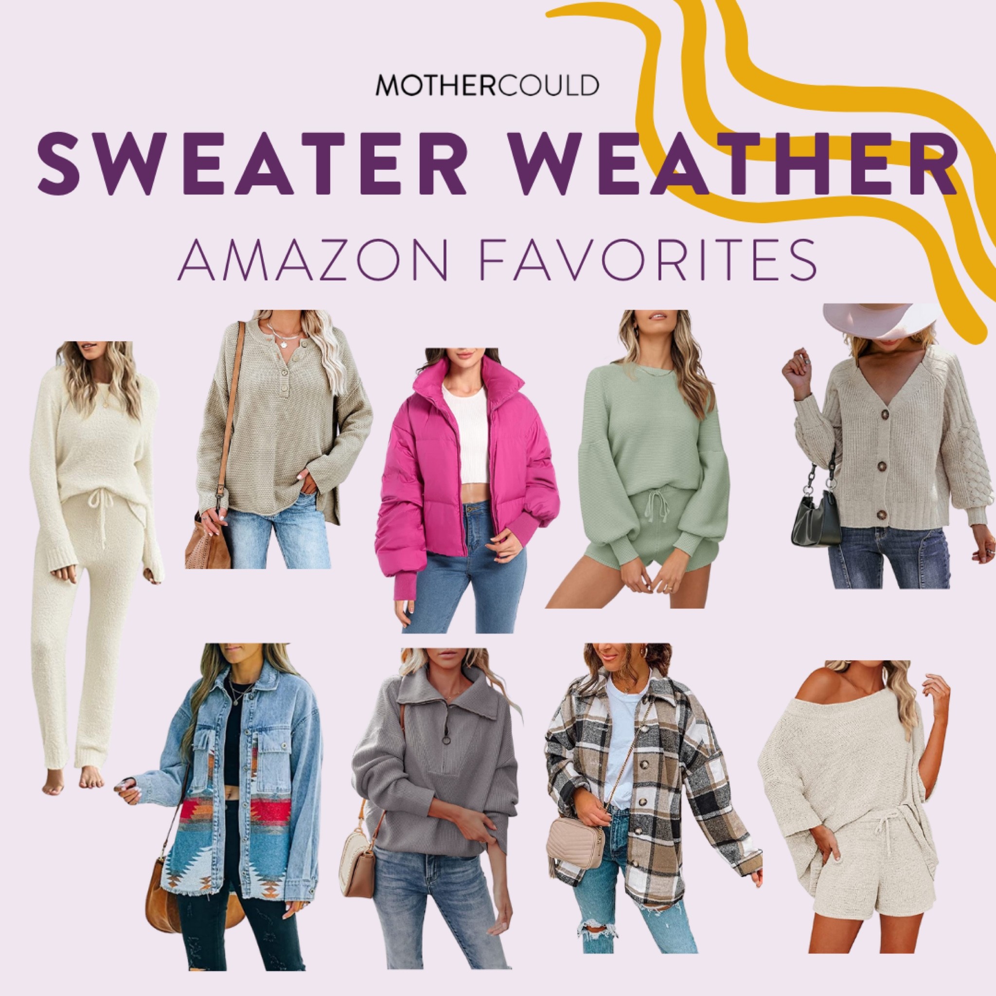 Sweater weather is my favorite! There are so many great finds on Amazon from button downs to cozy sets. Here are some of my current favorites! 🤗 

#LTKSeasonal #LTKstyletip #LTKunder50