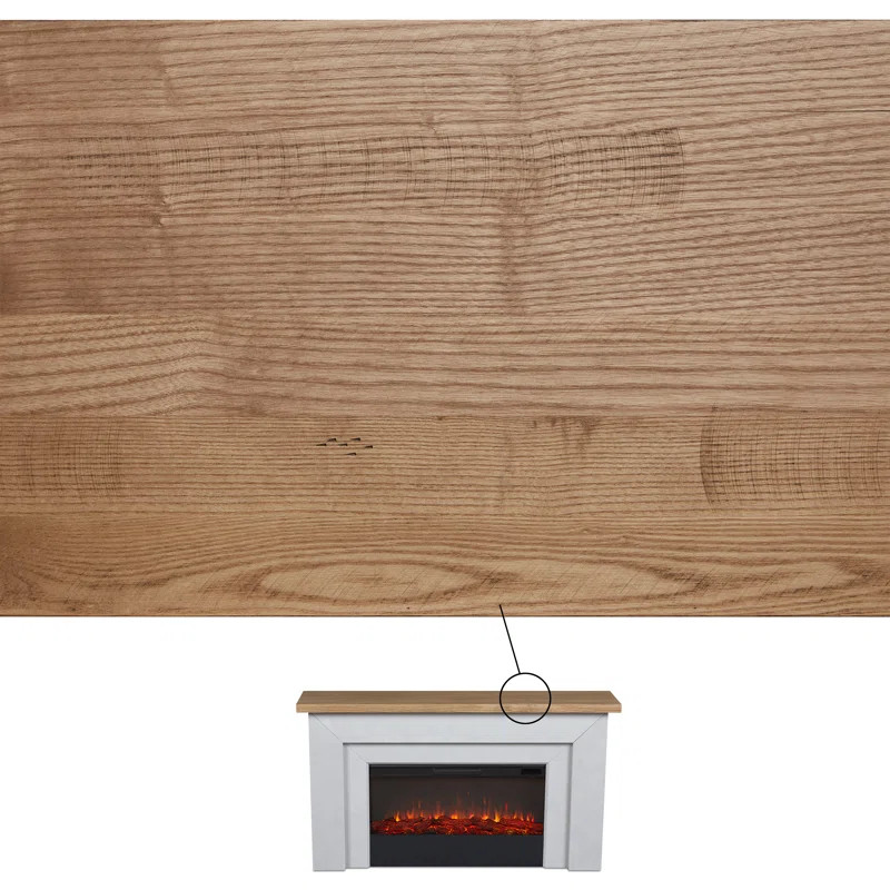 Malie 68" Landscape Electric Fireplace by Real Flame | Wayfair North America