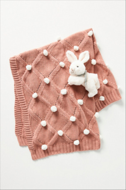 Click for more info about Pommed Baby Blanket