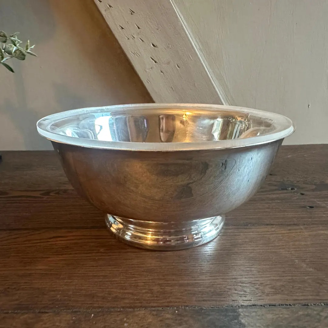 Gorham Silver-plated Paul Revere Style Footed Bowl YC779 - Etsy | Etsy (US)