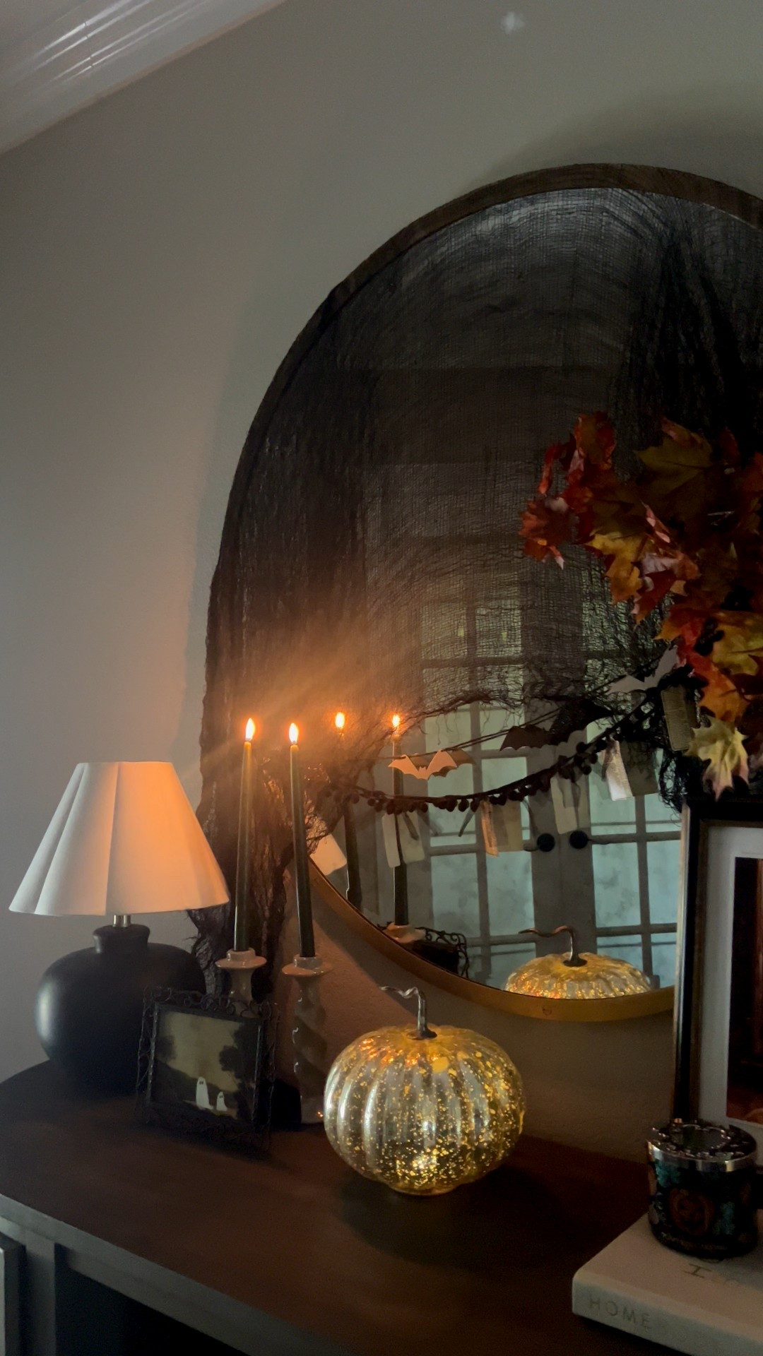 Halloween styling 
Entryway views 
Spooky stying 
Spooky views 

#LTKHome #LTKHalloween #LTKSeasonal