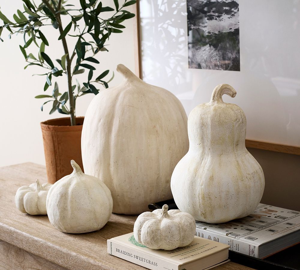 Handcrafted Terracotta Pumpkins | Pottery Barn (US)