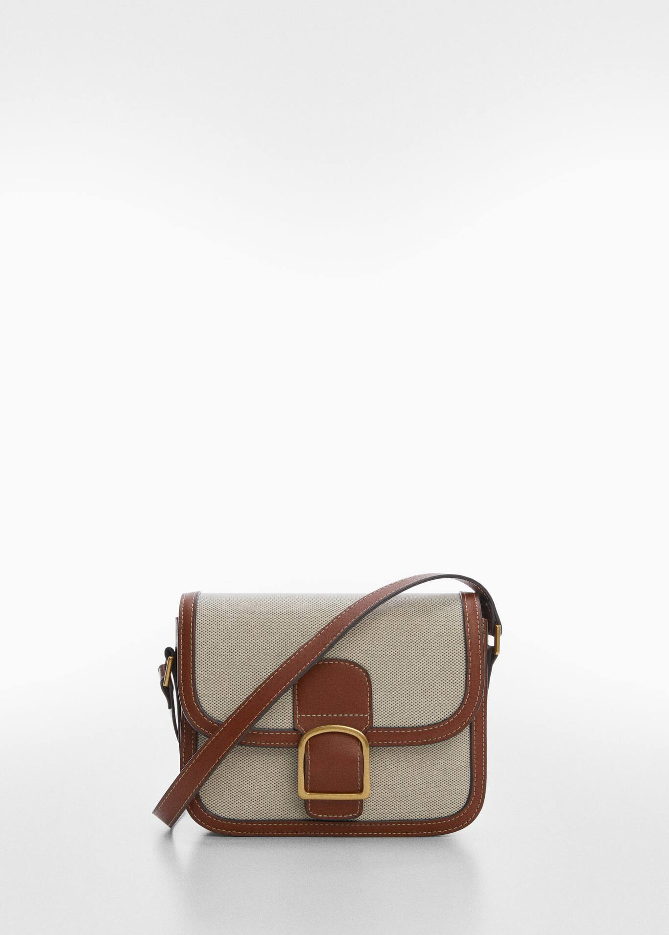 Contrast cross-body bag | MANGO (US)