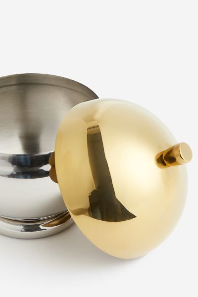Metal Ice Bucket - Gold-colored/silver-colored - Home All | H&M US | H&M (US + CA)