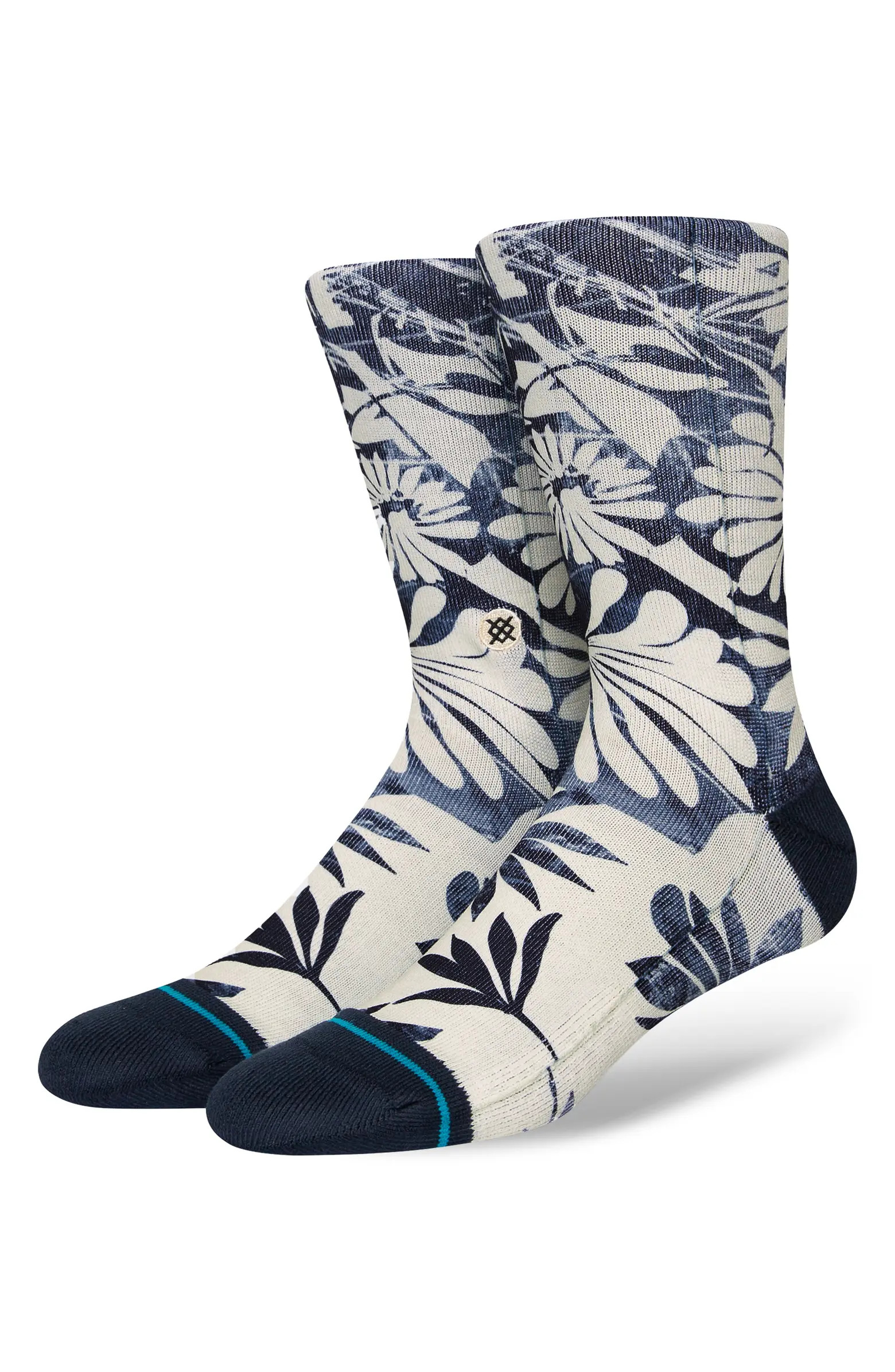 Waikaloa Floral Crew Socks | Nordstrom