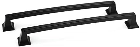 Haidms 25 Pack Black Drawer Pulls Matte Black Cabinet Pulls,7.5 inch Black Cabinet Handles Black ... | Amazon (US)