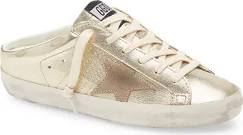 Super-Star Sabot Metallic Mule Sneaker (Women) | Nordstrom